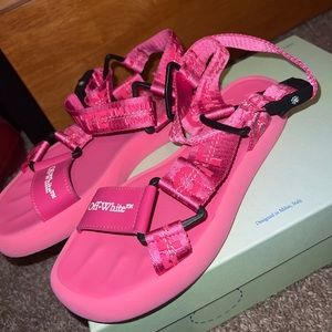 Off white sandals